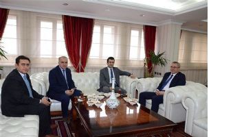 VALİ, KENTSEL D&Ouml;N&Uuml;Ş&Uuml;M HEYETİNİ AĞIRLADI