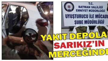 YAKIT DEPOLARI, SARIKIZ&rsquo;IN MERCEĞİNDE