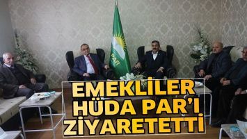 EMEKLİLER, H&Uuml;DA PAR&rsquo;I ZİYARET ETTİ