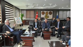M&Uuml;SİAD&rsquo;DAN BELEDİYEYE ZİYARET