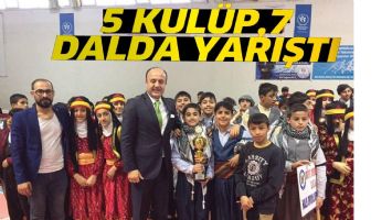 5 KUL&Uuml;P, 7 DALDA YARIŞTI