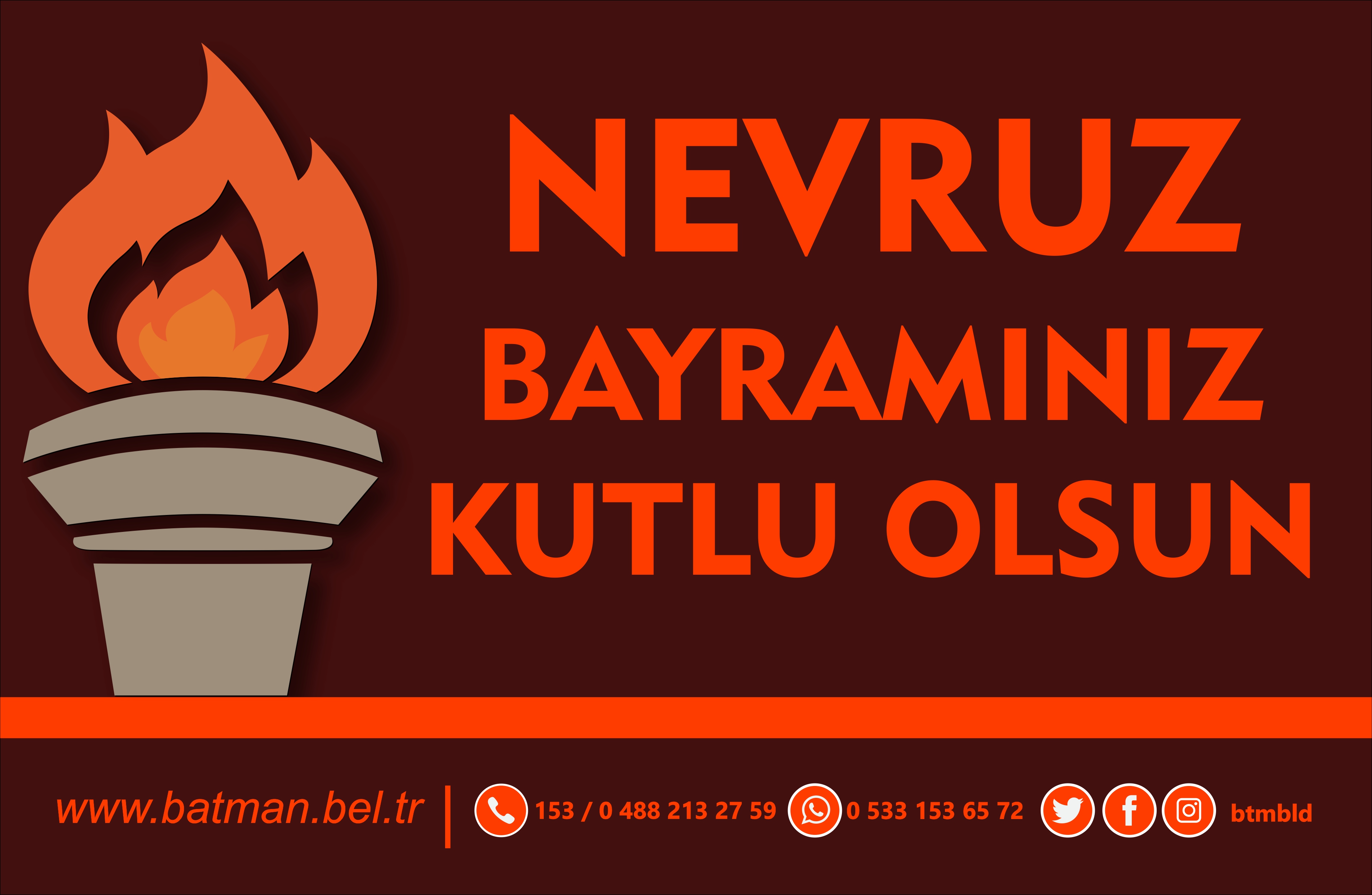 BELEDİYE BAŞKAN VEKİLİNDEN NEWROZ MESAJI