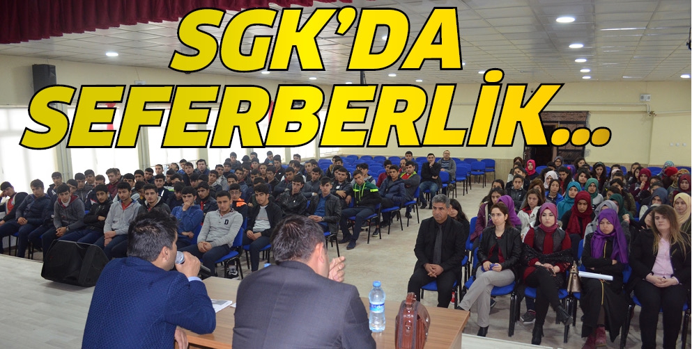 SGK&rsquo;DA SEFERBERLİK&hellip;