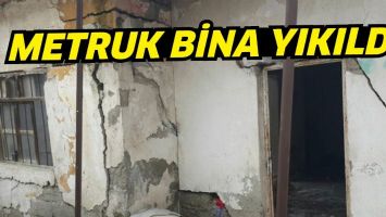 METRUK BİNA YIKILDI!