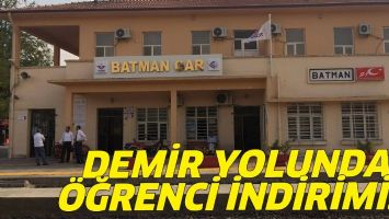 DEMİR YOLUNDA &Ouml;ĞRENCİ İNDİRİMİ&hellip;