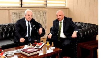HAMİDİ, REKT&Ouml;R&Uuml; ZİYARET ETTİ
