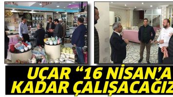 U&Ccedil;AR &ldquo;16 NİSAN&rsquo;A KADAR &Ccedil;ALIŞACAĞIZ&rdquo;
