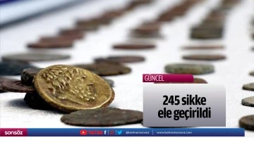 245 sikke ele ge&ccedil;irildi