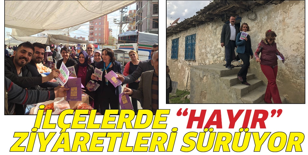 İL&Ccedil;ELERDE &ldquo;HAYIR&rdquo; ZİYARETLERİ S&Uuml;R&Uuml;YOR