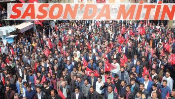 SASON&rsquo;DA MİTİNG&hellip;
