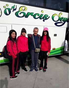KADIN G&Uuml;REŞ&Ccedil;İLER, ANTALYA YOLCUSU