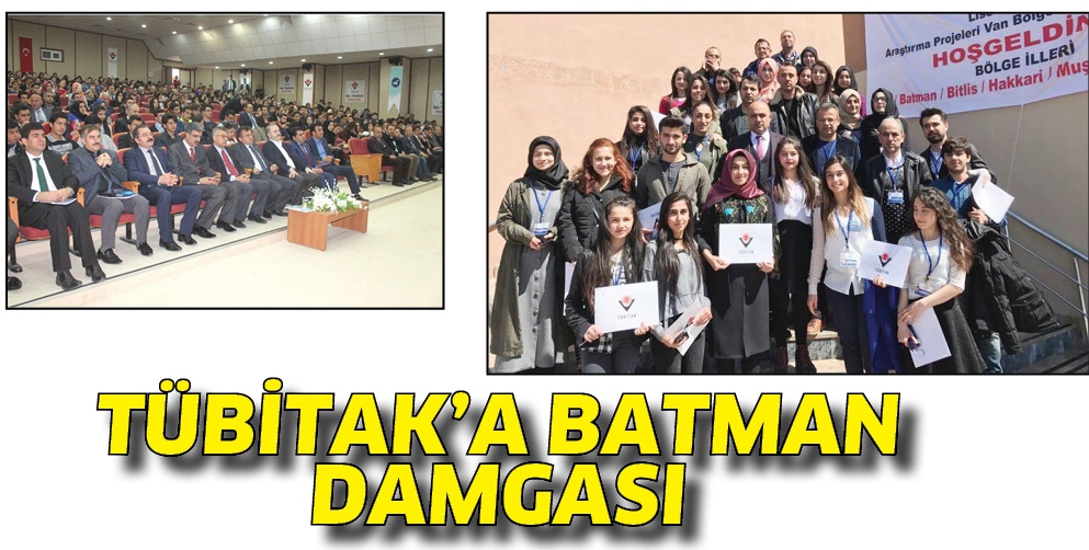 T&Uuml;BİTAK&rsquo;A BATMAN DAMGASI