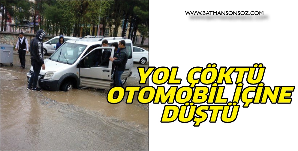 YOL &Ccedil;&Ouml;KT&Uuml;, OTOMOBİL İ&Ccedil;İNE D&Uuml;ŞT&Uuml;