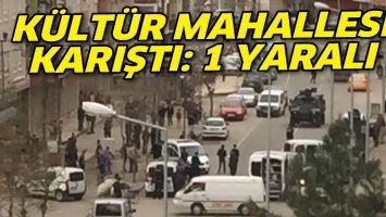 K&Uuml;LT&Uuml;R MAHALLESİ KARIŞTI: 1 YARALI