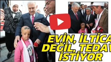 EVİN, İLTİCA DEĞİL, TEDAVİ İSTİYOR