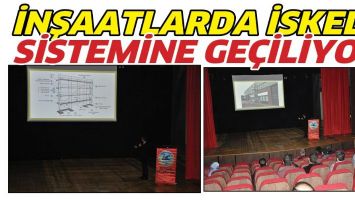İNŞAATLARDA İSKELE SİSTEMİNE GE&Ccedil;İLİYOR