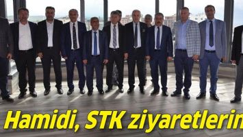 HAMİDİ, STK ZİYARETLERİNDE