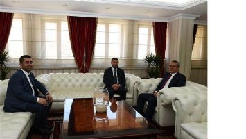 A&Ccedil;IKG&Ouml;Z, VALİ&rsquo;Yİ ZİYARET ETTİ