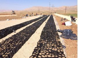 EĞİTİM &Ccedil;İFTLİĞİNDE İLK KAZMA VURULDU