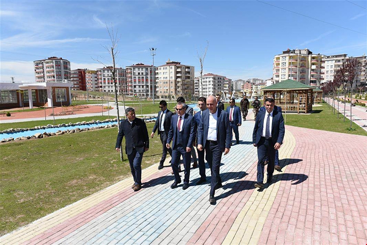 VALİ VE BELEDİYE BAŞKANI, DENETİMDEYDİ