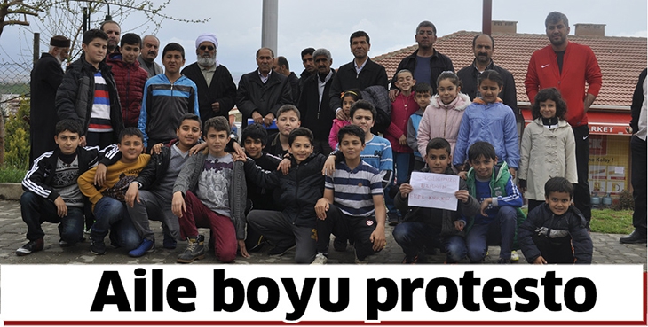 AİLE BOYU PROTESTO