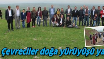 &Ccedil;EVRECİLER DOĞA Y&Uuml;R&Uuml;Y&Uuml;Ş&Uuml; YAPTI