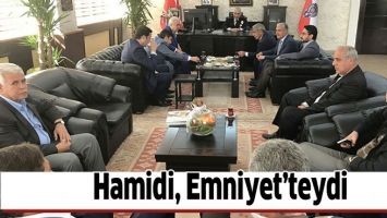 HAMİDİ, EMNİYET&rsquo;TEYDİ