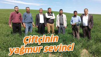&Ccedil;İFT&Ccedil;İNİN YAĞMUR SEVİNCİ