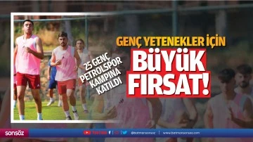 25 gen&ccedil;, Petrolspor kampına katıldı