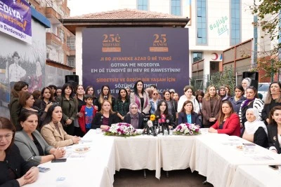 25 Kasım etkinliklerinin startı verildi