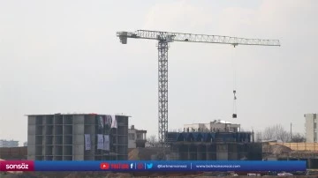 250 konutun inşası sürüyor