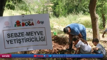 250 &ouml;ğrenci "Dersimiz Doğa" etkinliğinde buluştu