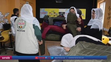 250 &ouml;ğrenciye kışlık giysi yardımı