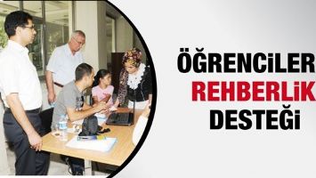 &Ouml;ĞRENCİLERE REHBERLİK DESTEĞİ