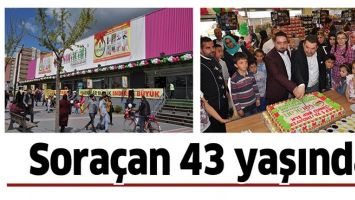 SORA&Ccedil;AN 43 YAŞINDA