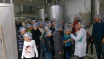 BİLSEM&rsquo;LİLER, FABRİKALARI GEZDİ