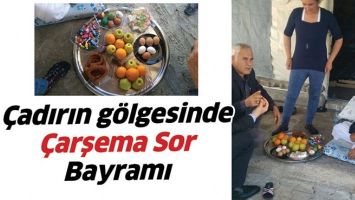 &Ccedil;ADIRIN G&Ouml;LGESİNDE &Ccedil;ARŞEMA SOR BAYRAMI