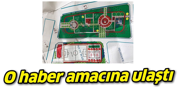 O HABER AMACINA ULAŞTI