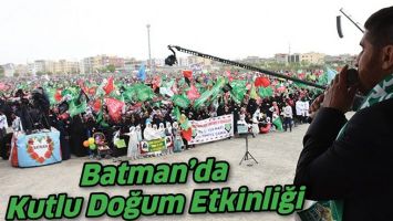 BATMAN&rsquo;DA KUTLU DOĞUM ETKİNLİĞİ