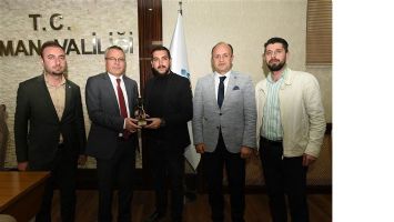 ZONGULDAKLI &Ouml;ĞRENCİLER, VALİ&rsquo;Yİ ZİYARET ETTİ
