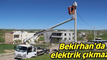BEKİRHAN&rsquo;DA ELEKTRİK &Ccedil;IKMAZI!