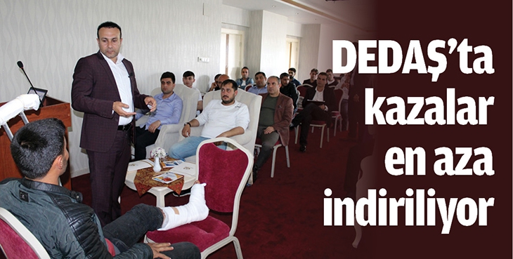 DEDAŞ&rsquo;TA KAZALAR EN AZA İNDİRİLİYOR