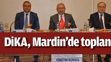 DİKA, MARDİN&rsquo;DE TOPLANDI