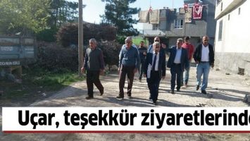 U&Ccedil;AR, TEŞEKK&Uuml;R ZİYARETLERİNDE