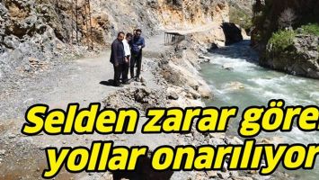 SELDEN ZARAR G&Ouml;REN YOLLAR ONARILIYOR