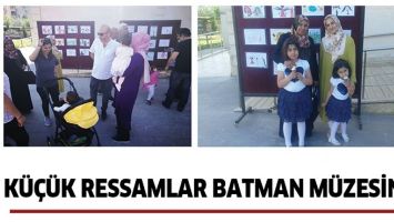 K&Uuml;&Ccedil;&Uuml;K RESSAMLAR BATMAN M&Uuml;ZESİNDE