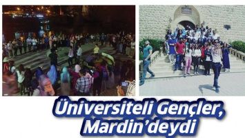 &Uuml;NİVERSİTELİ GEN&Ccedil;LER, MARDİN&rsquo;DEYDİ
