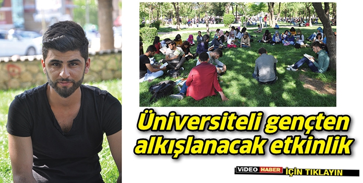 &Uuml;NİVERSİTELİ GEN&Ccedil;TEN ALKIŞLANACAK ETKİNLİK
