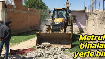 METRUK BİNALAR YERLE BİR&hellip;