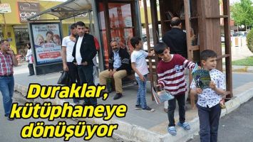 DURAKLAR, K&Uuml;T&Uuml;PHANEYE D&Ouml;N&Uuml;Ş&Uuml;YOR